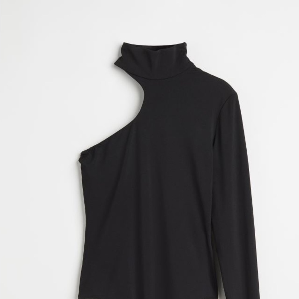 One shoulder modern bodysuit